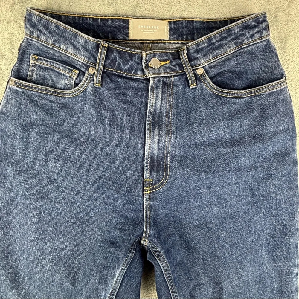 Everlane The Curvy Cheeky Jean Womens 29 Organic Cotton Ankle High Rise (29X27)